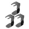 CALLARON 3pcs Elegant Shaving Stand Brush Holder Razor Storage Rack Space-saving for Home and Travel Use view 1