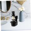 CALLARON 3pcs Elegant Shaving Stand Brush Holder Razor Storage Rack Space-saving for Home and Travel Use view 4