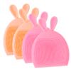 Gatuida 4pcs Silicone Facial Cleansing Brush Deep Cleansing Massage Scrubber for Skin Types Ergonomic and Portable Random Design view 1