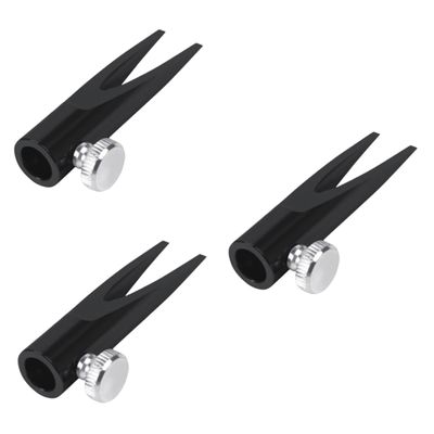LOORGVEL 3pcs Shape Eyebrow Pencil Sharpener Dual Shaped Slots for Precise Brow Makeup Compact and Easy to Carry for Eyeliner and Lip Liner Pencils