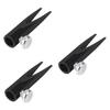 LOORGVEL 3pcs Shape Eyebrow Pencil Sharpener Dual Shaped Slots for Precise Brow Makeup Compact and Easy to Carry for Eyeliner and Lip Liner Pencils view 1