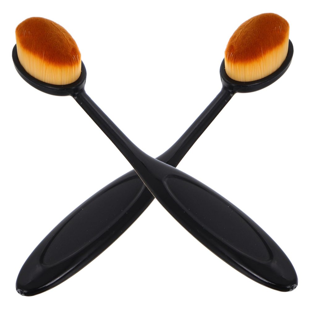 CALLARON 2pcs Nail Dust Brush for Cleaning Soft Makeup Brush Nail Powder Remover for Fingernail Precision Art Cleaning Tool
