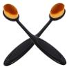 CALLARON 2pcs Nail Dust Brush for Cleaning Soft Makeup Brush Nail Powder Remover for Fingernail Precision Art Cleaning Tool view 1
