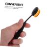 CALLARON 2pcs Nail Dust Brush for Cleaning Soft Makeup Brush Nail Powder Remover for Fingernail Precision Art Cleaning Tool view 3