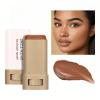 6 Colors Foundation Stick Serum Boosted Skin Concealer, Moisturizing Serum Lightweight Contour Foundation Face Stick for Women (03) view 2