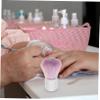 WRITWAA Nail Dust Brush with Rainbow Bristles Nail Art Cleaning Tool for Manicure Pedicure Versatile Dip Brush for Dust Removal Accessories view 4