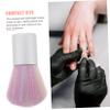 CALLARON Rainbow Bristle Nail Dust Brush Nail Art Brush Duster Short Handle for Dust Removal view 3