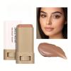 6 Colors Foundation Stick Serum Boosted Skin Concealer, Moisturizing Serum Lightweight Contour Foundation Face Stick for Women (06) view 2