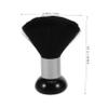 BIUDECO 2pcs Detangler Hair Brush for Neck Shaving Styling Tool Soft Barber Brush for Hair Cutting Cleaning Hairdressing Tool for Barber Shop view 2