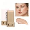 6 Colors Foundation Stick Serum Boosted Skin Concealer, Moisturizing Serum Lightweight Contour Foundation Face Stick for Women (04) view 2