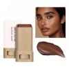 6 Colors Foundation Stick Serum Boosted Skin Concealer, Moisturizing Serum Lightweight Contour Foundation Face Stick for Women (01) view 2