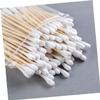 MERRYHAPY 300pcs Double-headed Cotton Swabs Soft Cotton Buds for Makeup Removal and Cleaning for Skin Care Suitable for Travel and Daily Use view 2
