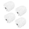 HOODANCOS 4pcs Toilet Brush Head Replacement Bathroom Cleaning Tools Brush for Bath Accessories view 1