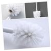 HOODANCOS 4pcs Toilet Brush Head Replacement Bathroom Cleaning Tools Brush for Bath Accessories view 3