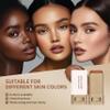 6 Colors Foundation Stick Serum Boosted Skin Concealer, Moisturizing Serum Lightweight Contour Foundation Face Stick for Women (02) view 4