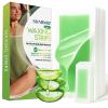 Wax Strips for Hair Removal Kit: 60 Pieces 40 Body & 20 Facial Waxing Strips for Face, Eyebrow, Arms, Legs, Underarm, and Bikini view 1