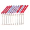 DECORNIJIA 12pcs Cold Wave Perm Rods for Hair Curling Hair Rollers Easy to Use Curling Rods view 1