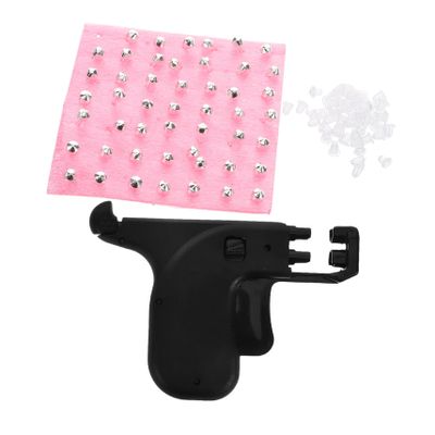 BATHVEVE 1set Stainless Steel Ear Piercing Tool Kit Ear Multifunctional Piercer for Safe and Accurate