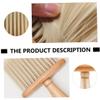 VALICLUD Men Neck Duster Brush Portable Hair Cleaning Tool for Broken Hair Beard Grooming Soft Bristles for Quick Styling for Barbers and Personal Care view 3