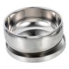 Ipetboom 1pc Lidded Stainless Steel Shaving Soap Bowl Foaming Container for Men Easy to Clean and Convenient for Personal Grooming view 1