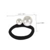VICASKY 3pcs Hair Ties Chic Elastic Hair Bands for Women and Girls Seamless Beaded Ponytail Holders for Stylish Updos and Everyday Wear view 2
