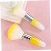 Healeved 2pcs Multifunction Makeup Brush for Nail Art Dust Removal Nail Powder Cleaner Professional Manicure Brush view 3