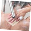 BELLIFFY 3pcs Cotton Linen Bath Wipes Washcloths Face Cleansing Towels Soft Face Towels for Women view 3