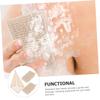 BELLIFFY 3pcs Cotton Linen Bath Wipes Washcloths Face Cleansing Towels Soft Face Towels for Women view 4