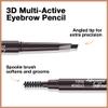 12 Pcs Ultimate Eyebrow Retractable Definer Pencils,Dual-Sided Natural Soft Textured Eyebrow Pencil, for Daily Look Eyebrow Makeup,Brow Brush,Fine Tip (12Pcs-Black-Retractable Triangle) view 4