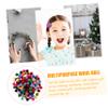 DIYEAH Ssorted Wool Balls 100pcs Manual Felt Ball Ornaments DIY Headdress Accessories view 3