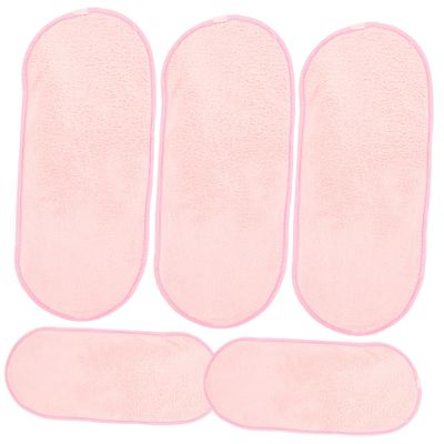 Abaodam Face Washcloths for Men Women 5 Pack Portable Face Cleaning Towels Makeup Removal Cloths Reusable Facial Towels