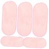 Abaodam Face Washcloths for Men Women 5 Pack Portable Face Cleaning Towels Makeup Removal Cloths Reusable Facial Towels view 1