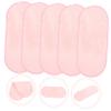 Abaodam Face Washcloths for Men Women 5 Pack Portable Face Cleaning Towels Makeup Removal Cloths Reusable Facial Towels view 3