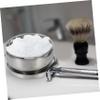 Ipetboom 1pc Stainless Steel Shaving Bowl Lid Lidded Soap Foaming Container for Home Salon Use Comfortable Grip Compact Design Easy to Clean Shaving Enthusiasts view 2