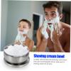 Ipetboom 1pc Stainless Steel Shaving Bowl Lid Lidded Soap Foaming Container for Home Salon Use Comfortable Grip Compact Design Easy to Clean Shaving Enthusiasts view 4