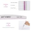 BTYMS 10Pcs 100/180 Grit Nail Files - Double-Sided Emery Boards for Acrylic, Gel & Natural Nails view 4