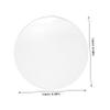 Luxshiny Travel Vanity Mirror Lens Replacement 4pcs Acrylic Round Mirror Sheets for DIY Makeup Craft view 2