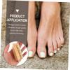 BESTYASH Dual-Sided Wooden Nail Brush Set 4Pcs Natural Boar Bristle Fingernail Scrubber Soft Stiff Bristles for Effective Nail Cleaning Random Color view 3