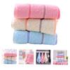 DEARMAMY Water Absorption Towels 3 Pack Face Cleansing Cloths Premium Cotton Material Random Color view 3