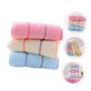 DEARMAMY Water Absorption Towels 3 Pack Face Cleansing Cloths Premium Cotton Material Random Color view 4