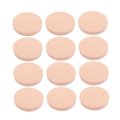 SHERCHPRY Powder Sponges 12pcs Cosmetic Wedges Sponges Dry Wet Face Puff Safe for All Skin Types