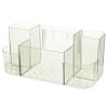 VICASKY Wall-mounted Cosmetic Organizer Storage Box Bathroom Accessory Easy Install Stick Design view 1