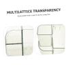 VICASKY Wall-mounted Cosmetic Organizer Storage Box Bathroom Accessory Easy Install Stick Design view 3