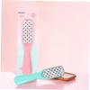 SHERCHPRY 3pcs Double-Sided Stainless Steel Nail File for Home and Salon Use Manicure Tool Green and Colors for Dead Skin Removal and Skin Massage view 3