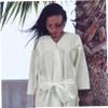 balacoo Thickened Disposable Bathrobe Easy to Carry Suitable for Home Hotel Salon Use view 4