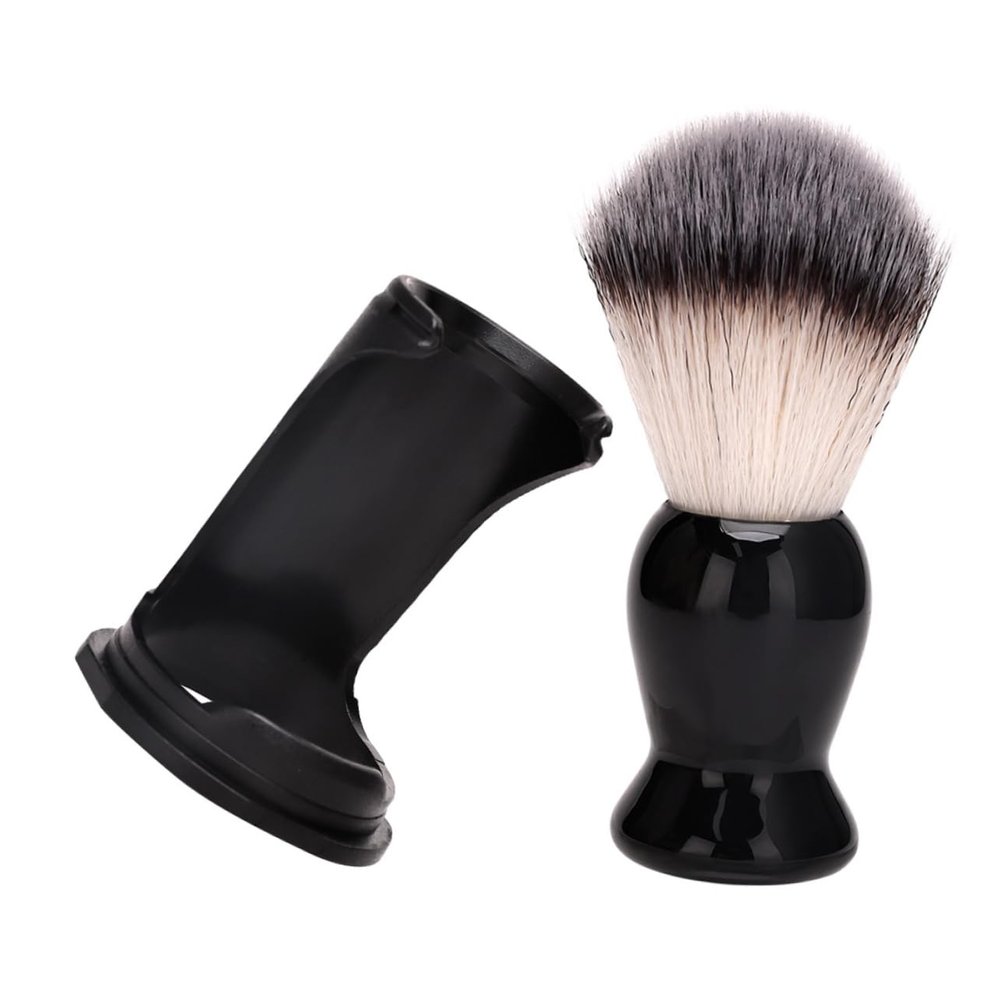 BELLIFFY 1set Shaving Brush with Stand and Bowl Beard Grooming Accessories for Men Soft Bristles for Comfortable Grooming Stylish Design