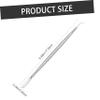 VALICLUD 2pcs Stainless Steel Eyebrow Combs Eyelash Lift Tool Beauty Assistant Easy to Use view 2