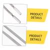 VALICLUD 2pcs Stainless Steel Eyebrow Combs Eyelash Lift Tool Beauty Assistant Easy to Use view 4