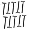 VALICLUD 10pcs Disposable Body Hair Trimmers for Men and Women Dual for Arm and Leg Hair Removal Ergonomic Non- Design Convenient and Shaving view 1