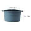 CALLARON Wear-resistant Foot Bath Basin with Massager Thickened Home Pedicure Bucket for Relaxation for Adults Sauna and Outdoor Use Easy to Clean and Convenient Foot Soaker view 2
